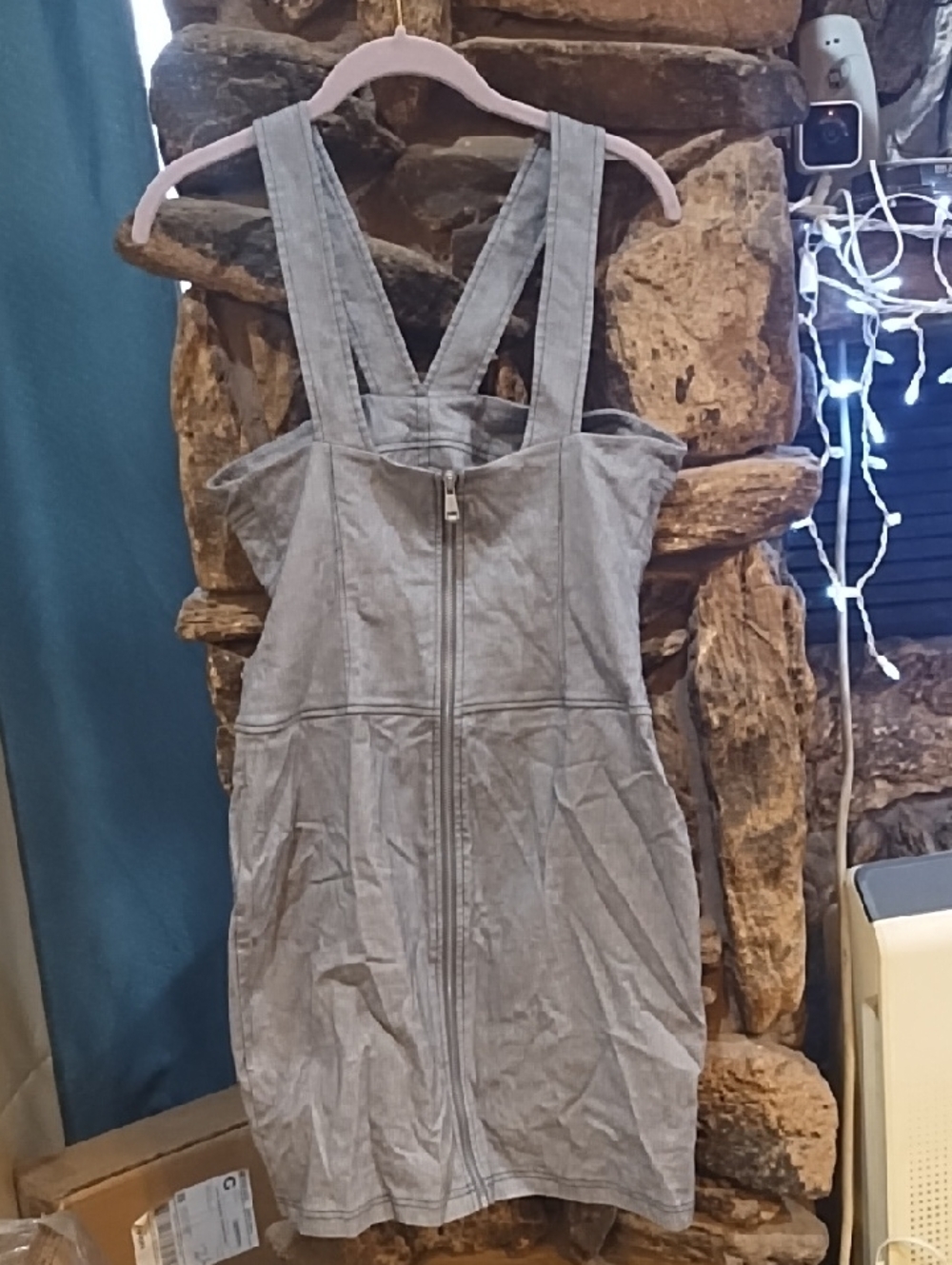 Andrew Marc Gray Dress - Picture 3 of 3